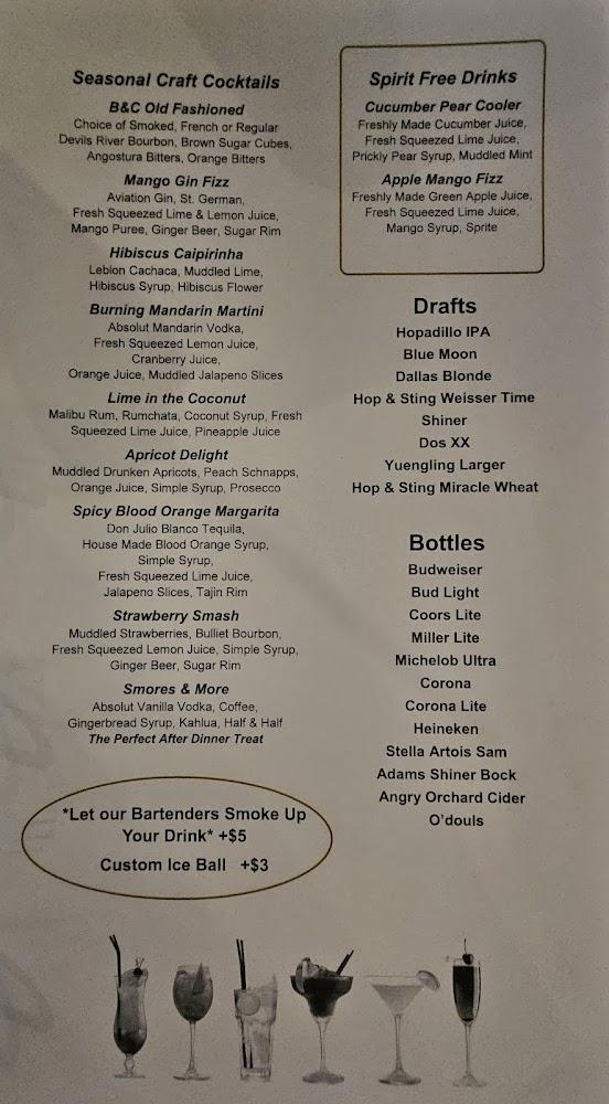 Bonnie & Clyde's Bar & Grill Menu image 4